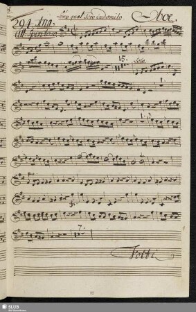 294. Aria: Il contadino geloso / Naumann, J. G.