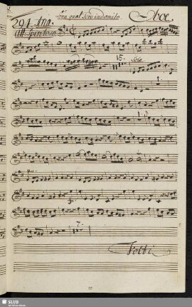 294. Aria: Il contadino geloso / Naumann, J. G.