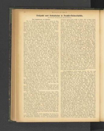 Viehzucht und Bodenkultur in Deutsch-Südwestafrika.