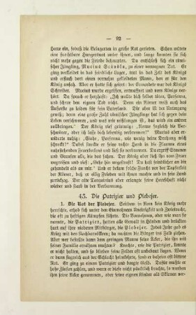 43. Die Patrizier und Plebejer