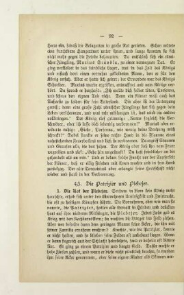 43. Die Patrizier und Plebejer