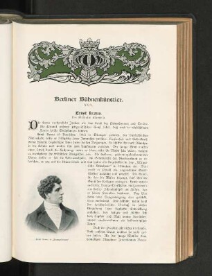 Ernst Kraus im "Evangelimann"