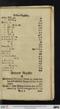 Anderes Register