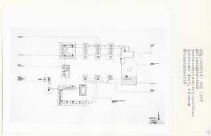 Polizeipräsidium, Berlin-Moabit (Diplomarbeit bei Bernhard Hermkes): Gesamtgrundriss Obergeschoss 1:500