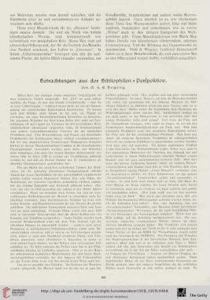 10/11: Betrachtungen aus der Bibliophilen-Perspektive
