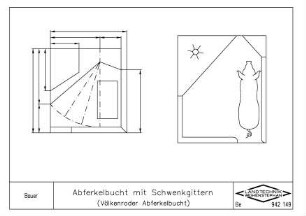 Abferkelbucht mit Schwenkgittern (Völkenroder Abferkelbucht)