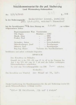 Hochstätter, Konrad