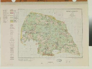 Karte von den Bodentypen der Insel Fehmarn