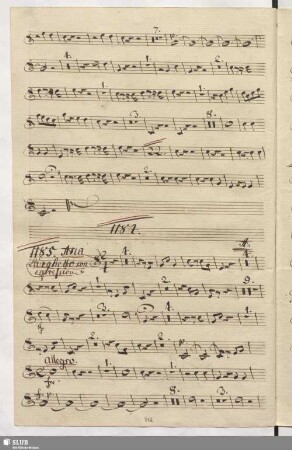 1185. Aria: A mè vieni amato / Naumann, J.G.