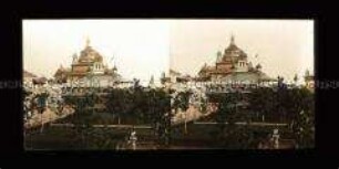 Blick zum Palast der Gartenbaukunst, Pan-American Exposition, Buffalo