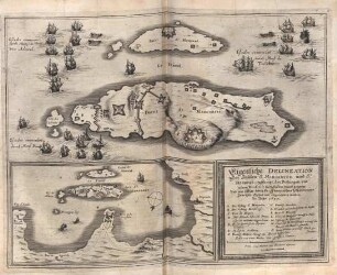 Eigentliche Delineation Der Insulen S. Margarite und S. Honorat