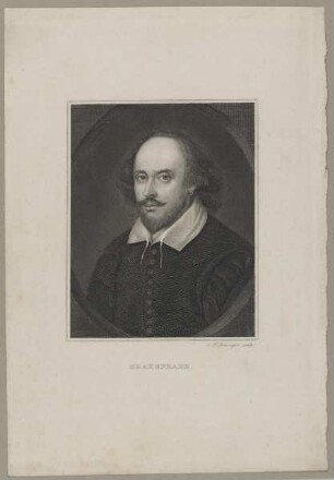 Bildnis des Shakspeare