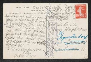 Brief von Oskar Loerke an Margarete Hauptmann und Gerhart Hauptmann