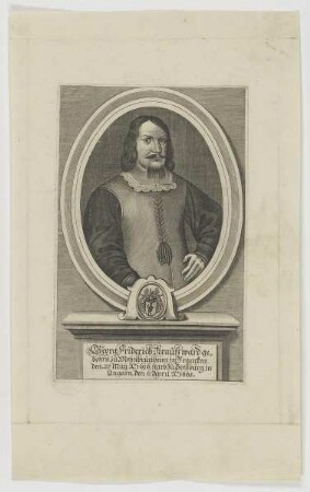 Bildnis des Georg Friderich Krauss