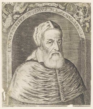 Bildnis des Papstes Leo XI.