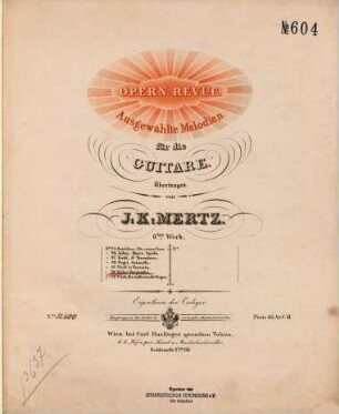 Euryanthe : Musik von C. M. v. Weber