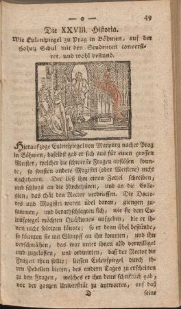 Die XXVIII. Historia