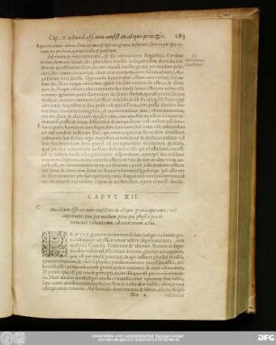 Caput XII. Auxilium efficax non consistere in aliqua operante, vel cooperante, quae per modum principii physicè praedeterminet voluntatem ad exercitium actus.