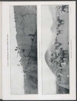 [Fotografía de] Las maniobras militares de 1907