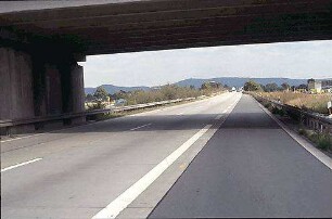 Einfahrt Süd zu Fahrbahn Süd (Mannheim Richtung Heidelberg)