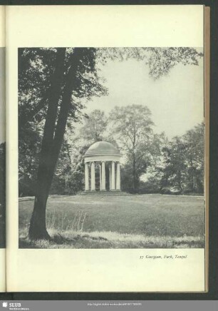 Georgium, Park, Tempel