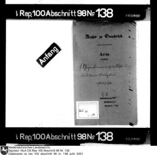 Assignationen auf die Stiftskasse und deren Ausgaben