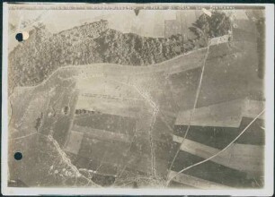 Foto des Geländes südlich von Bouresches (Luftbild)