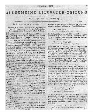 Die Psalmen. Neu übers. v. W. F. Hezel. Bremen: Wilmans 1800