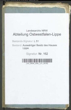 Verschiedene rechtliche Angelegenheiten von Haus Beck