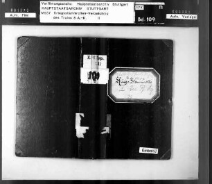 Kriegsstammrolle des Ersatz-Pferdedepots 1/XIII
