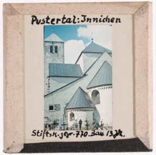 Innichen: Stiftskirche (Foto 1944)
