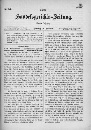 No. 50. 16. Dezember 1871