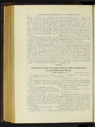 Gynandromorphe (hermaphroditische) Macrolepidopteren der paläarktischen Fauna.