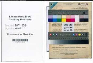 Entnazifizierung Guenther Zimmermann, geb. 06.01.1901 (Ingenieur)