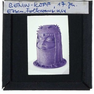 Afrikanische Kunst, Benin-Bronzen (allgemein),Benin-Bronzen, Kopf eines Königs