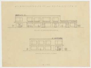 Wohn- und Geschäftshaus Wilmersdorfer Straße 116-117, Berlin-Charlottenburg: Ansichten 1:100