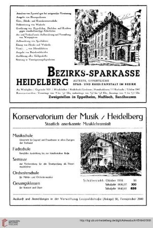 Werbung, Theaterplan, Ehrenbürger