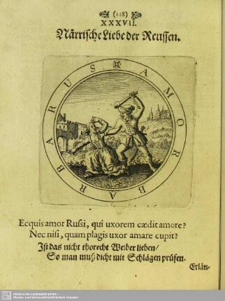 XXXVII. Närrische Liebe der Reussen