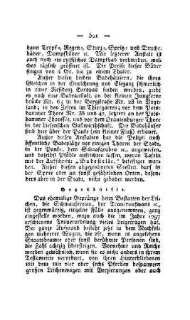 Begräbnisse