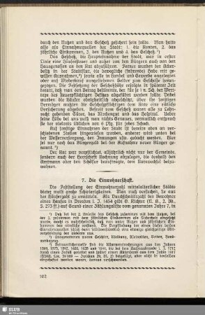 7. Die Einwohnerschaft