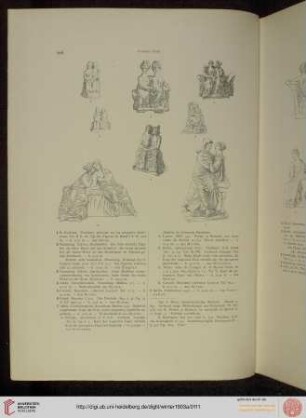 Sitzende weibliche Figuren