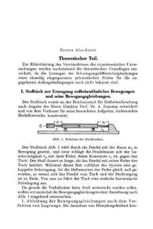 Erster Abschnitt. Theoretischer Teil.