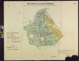 Bl. 2: Bebauungsplan für den Stadttheil Uhlenhorst