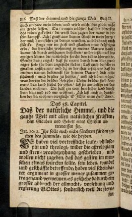 836-848, Das 58. Capitel