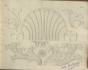 Hauptformen von Ornamenten in mittelalterlichem Style : in grossem Maasstabe gezeichnet und zusammengestellt, 1