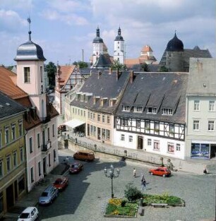 Wurzener Markt von Oben