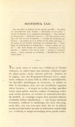 Hoofdstuk XXII. Staat van zaken op Sumatra bij den aanvang van 1835 ...