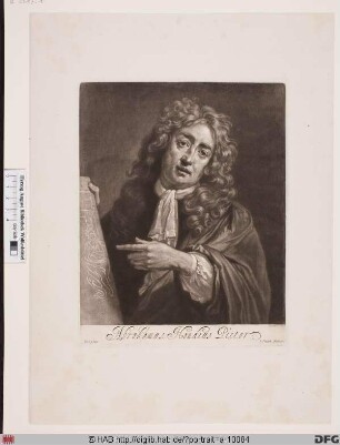 Bildnis Abraham Hondius (eig. de Hondt)
