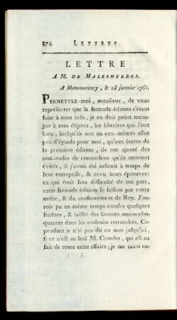 [Lettres Diverses.]