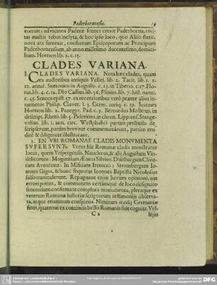 Clades Variana